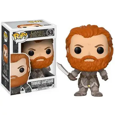 Funko POP! B: Game of Thrones - Tormund Giantsbane #53 Vinyl Figure (Pre-owned, Box Wear)