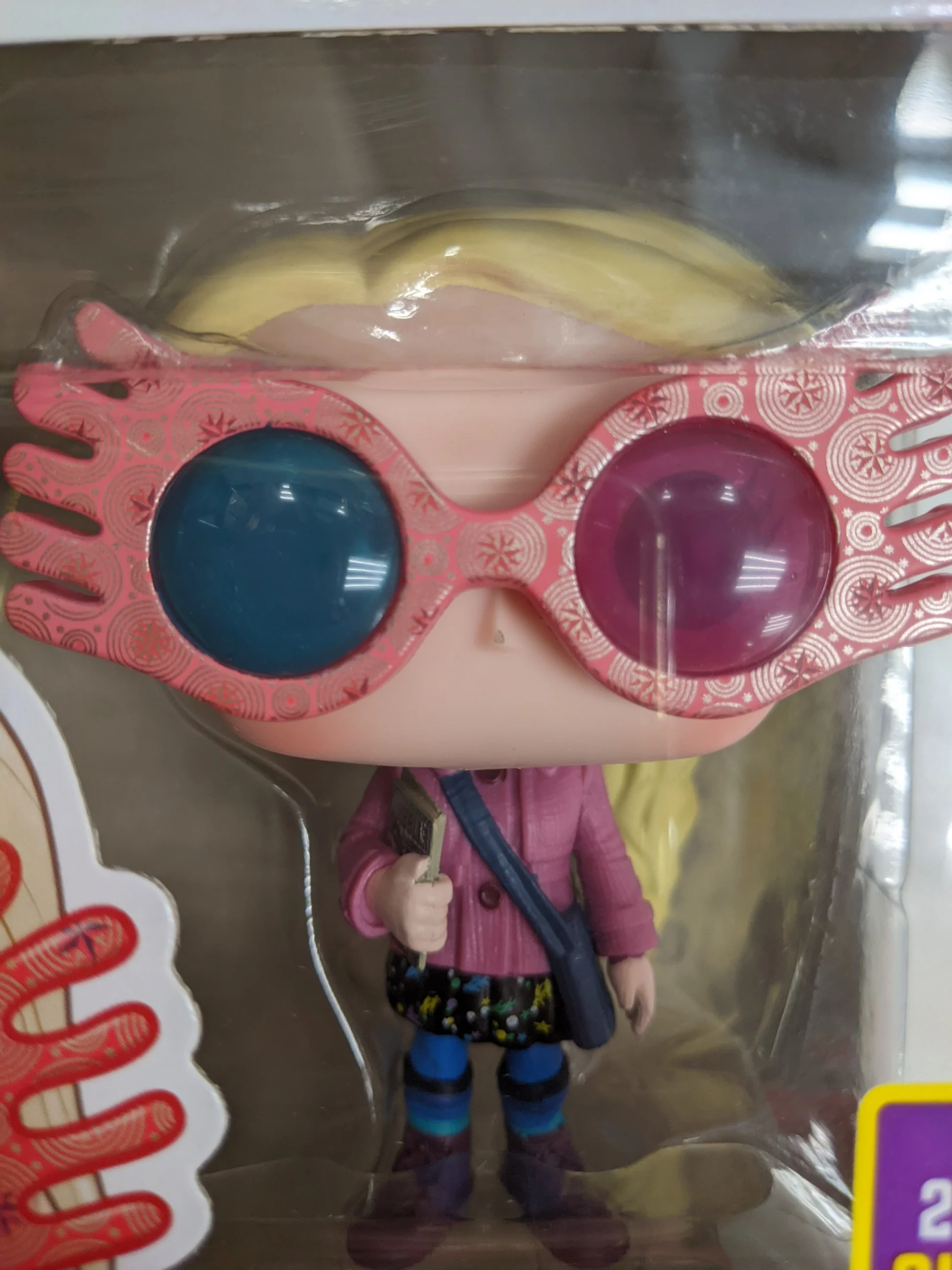 Funko POP! B: Harry Potter - Luna Lovegood (With Glasses) #41 Exclusive Vinyl Figure (Pre-owned, Wear to item) - Image 2