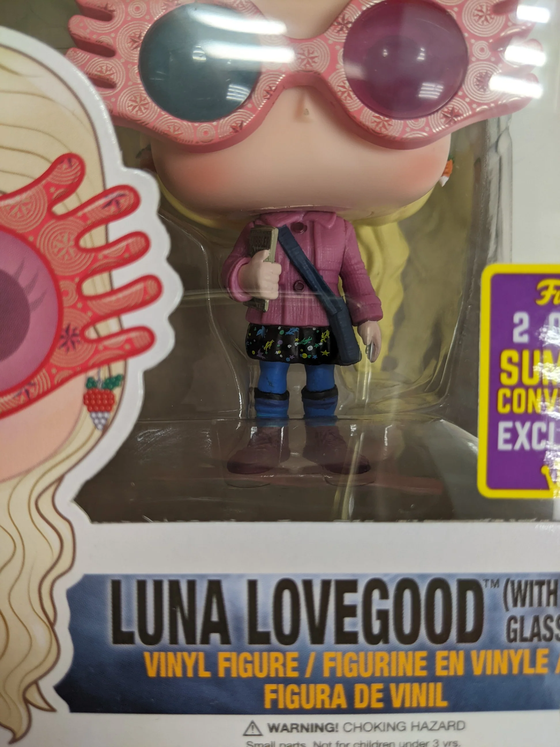 Funko POP! B: Harry Potter - Luna Lovegood (With Glasses) #41 Exclusive Vinyl Figure (Pre-owned, Wear to item) - Image 3