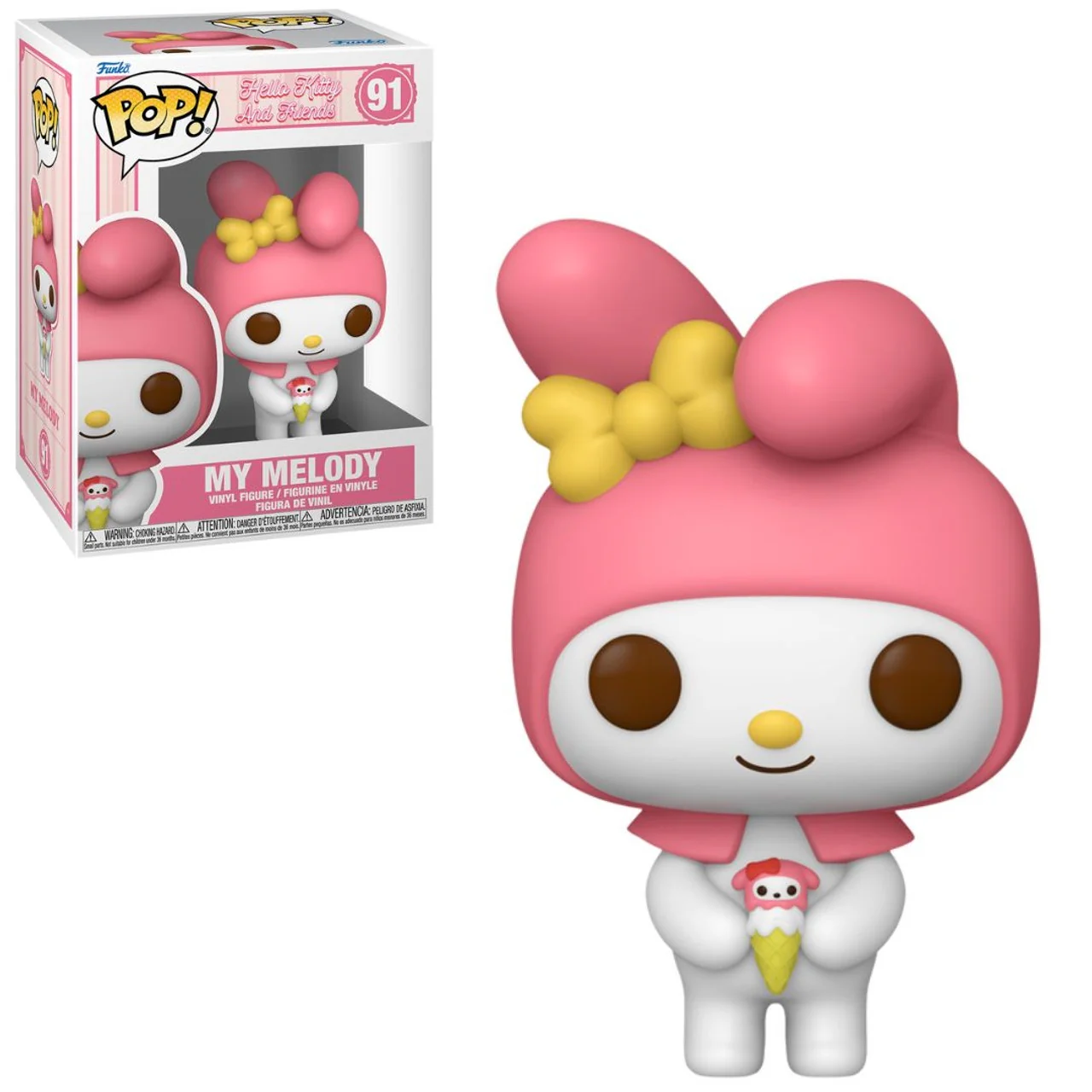 Funko POP! B: Hello Kitty and Friends - My Melody #91 Vinyl Figure