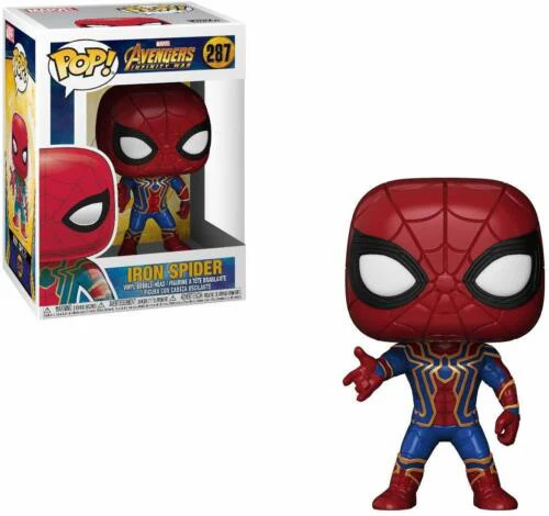 Funko POP! B: Marvel Avengers Infinity War - Iron Spider #287 Vinyl Bobble-Head Figure (Pre-Owned)