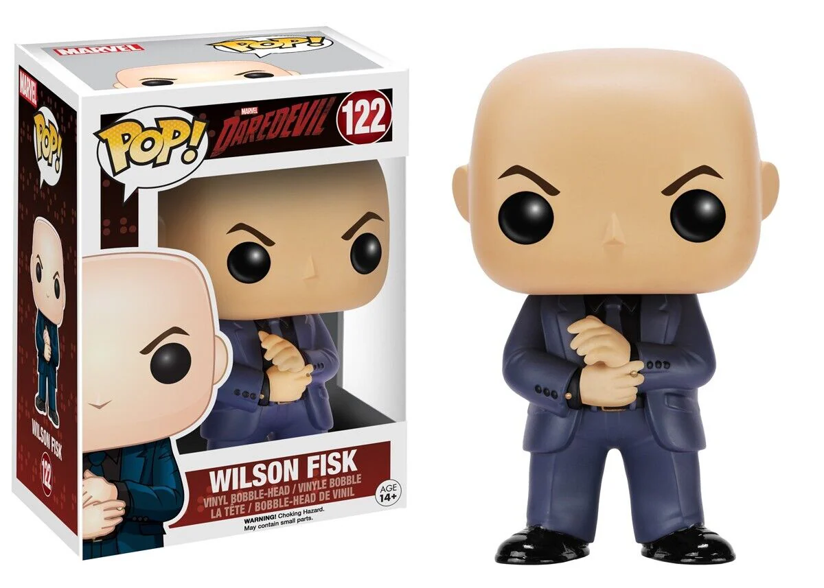 Funko POP! B: Marvel Daredevil - Wilson Fisk #122 Vinyl Bobble-Head Figure (Pre-Owned)