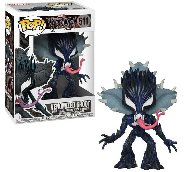 Funko POP! B: Marvel Venom - Venomized Groot #511 Bobble-Head Figure