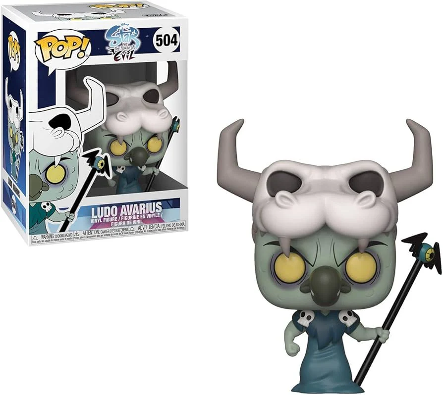 Funko POP! B: Star vs The Forces of Evil - Ludo Avarius #504 Vinyl Figure (Pre-owned, Box Wear)