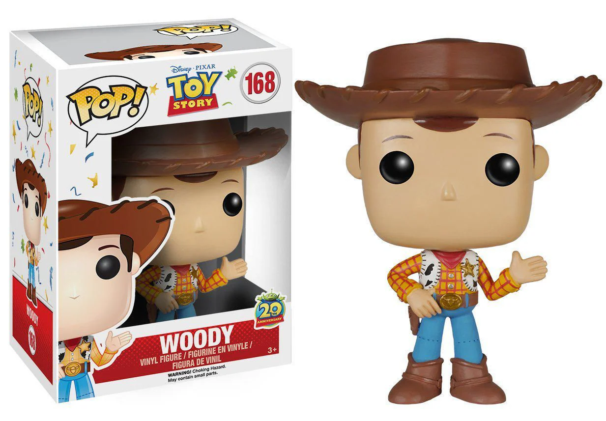 Funko POP! B: Toy Story 20th Anniversary - Woody #168 Vinyl Figure