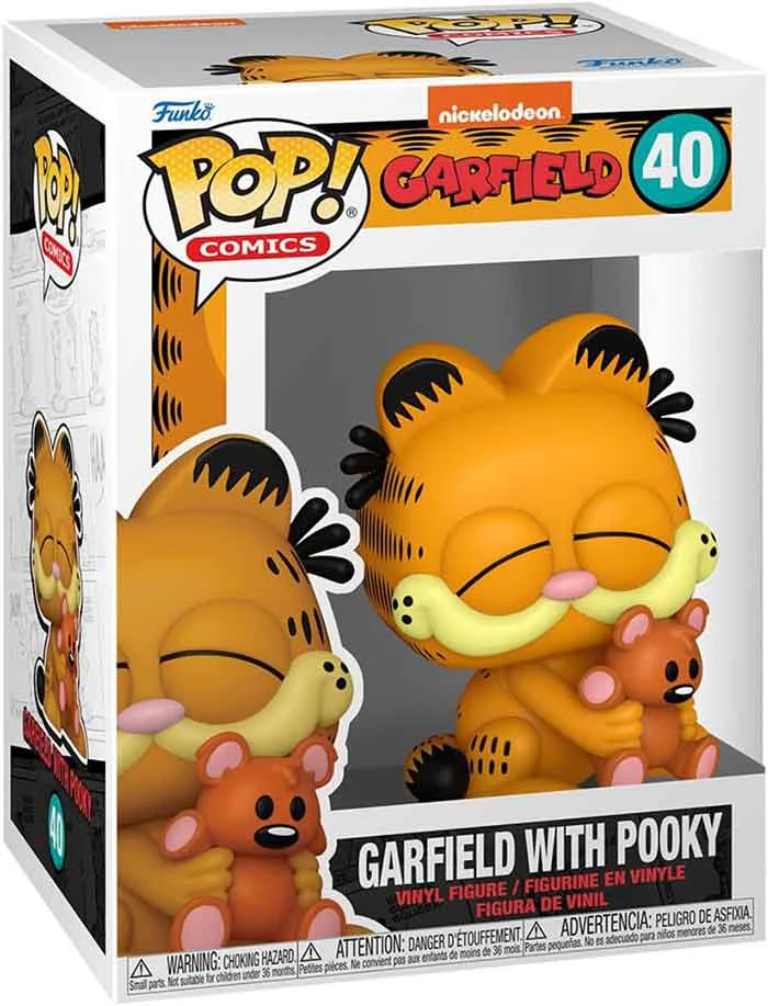 Funko POP! Comics: Garfield - Garfield with Pooky #40 Vinyl Figure