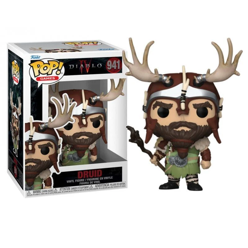 Funko POP! Games: Diablo IV - Druid #941 Vinyl Figure