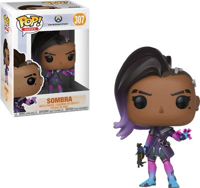 Funko POP! Games: Overwatch - Sombra #307 Vinyl Figure (Pre-owned)