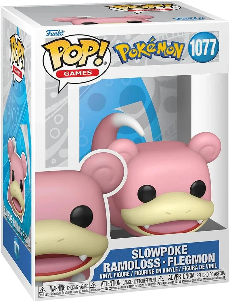 Funko POP! Games: Pokemon - Slowpoke #1077 Vinyl Figure