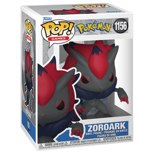 Funko POP! Games: Pokemon - Zoroark #1156 Vinyl Figure (Box Wear)