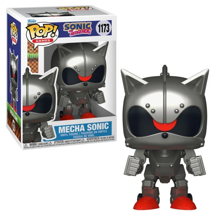 Funko POP! Games: Sonic the Hedgehog - Mecha Sonic #1173 Vinyl Figure