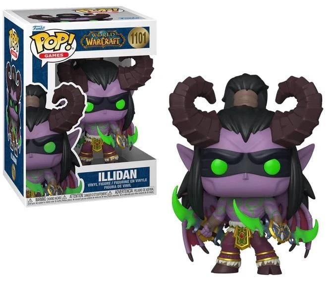 Funko POP! Games: World of Warcraft - Illidan #1101 Vinyl Figure