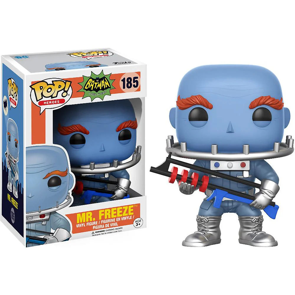 Funko POP! Heroes: Batman Classic TV Series - Mr. Freeze #185 Vinyl Figure (Pre-owned)