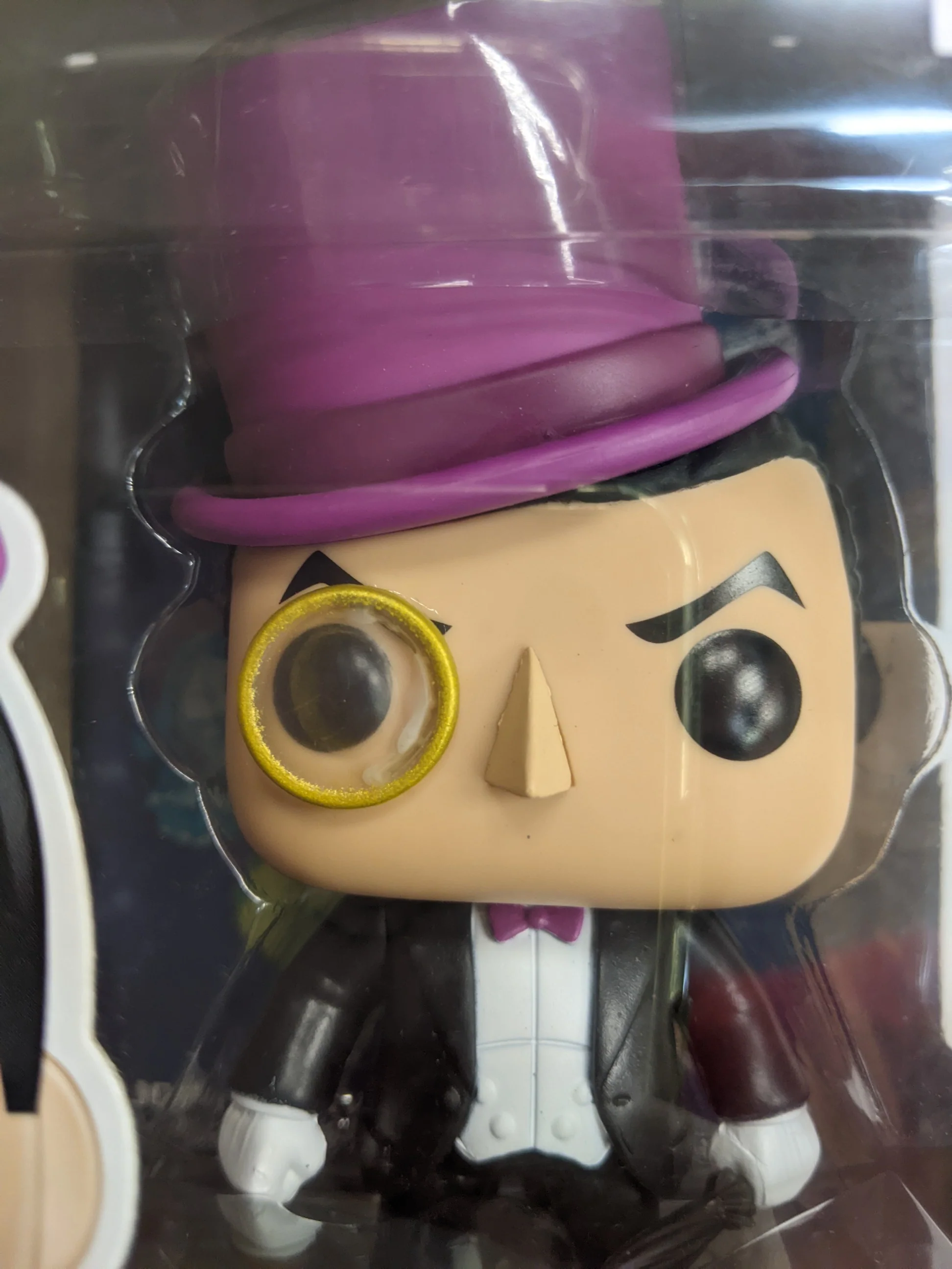 Funko POP! Heroes: Batman Classic TV Series - The Penguin #184 Vinyl Figure (Pre-owned, Monocle Glued back on) - Image 2
