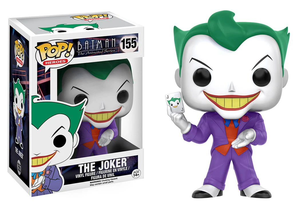 Funko POP! Heroes: Batman The Animated Series - The Joker #155 Vinyl Figure
