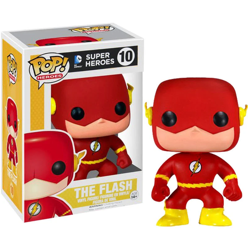 Funko POP! Heroes: DC Comics Super Heroes - The Flash #10 Vinyl Figure (Pre-owned)