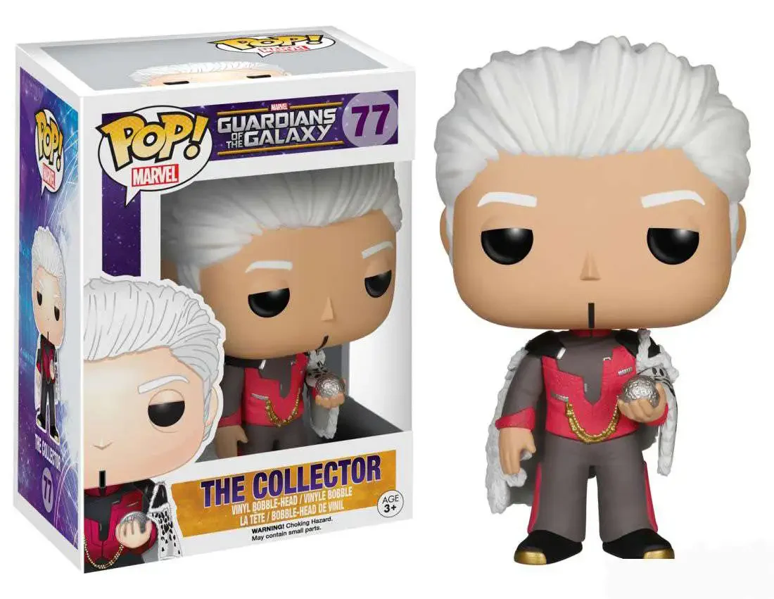 Funko POP! Marvel: Marvel Guardians of the Galaxy - The Collector #77 Vinyl Bobble-Head Figure (Pre-owned)