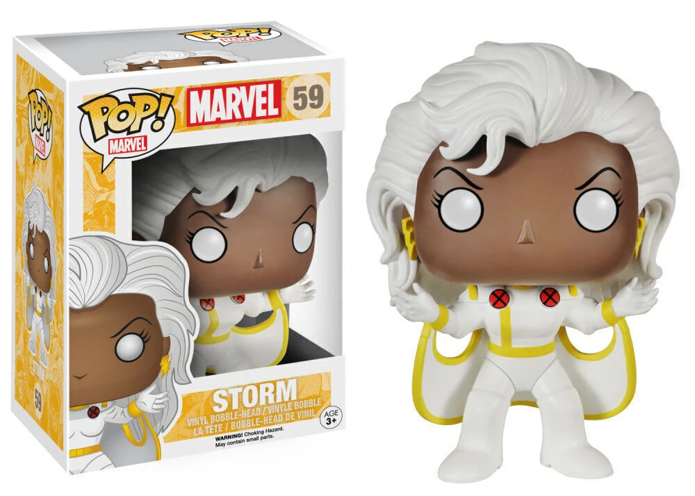 Funko POP! Marvel: Marvel - Storm #59 Vinyl Bobble-Head Figure (Pre-owned)