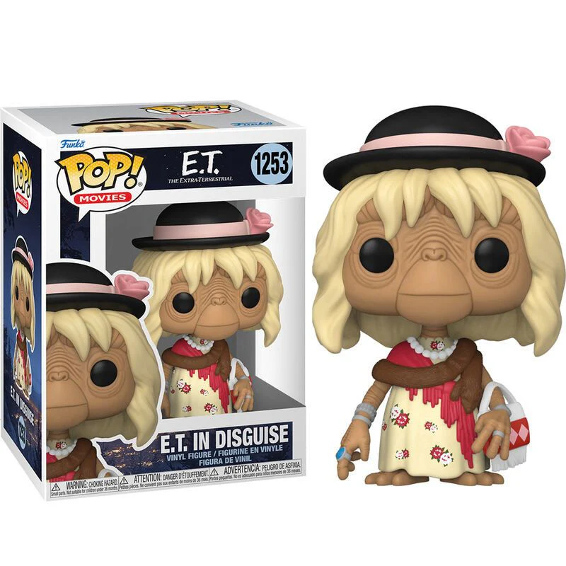 Funko POP! Movies: E.T. The Extra Terrestrial - E.T. In Disguise #1253 Vinyl Figure (Pre-owned, Box Wear)