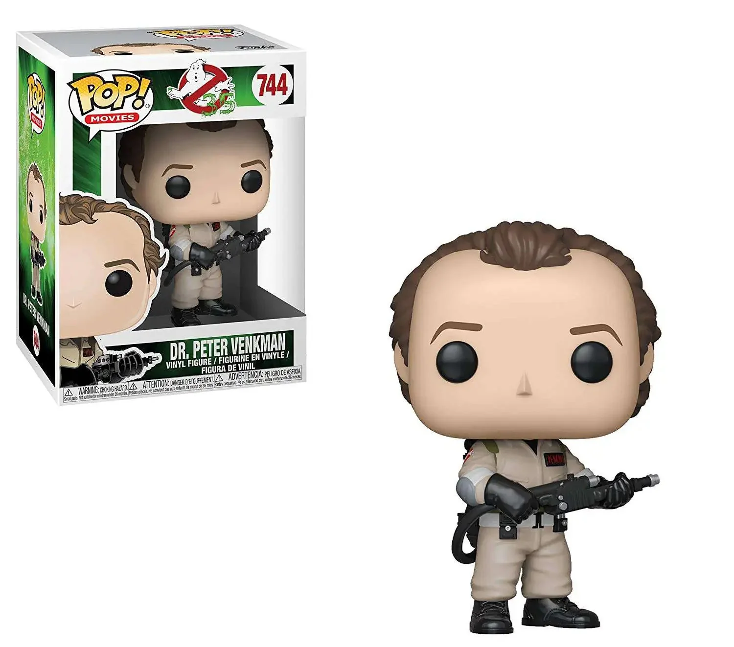 Funko POP! Movies: Ghostbusters 35th Anniversary - Dr. Peter Venkman #744 Vinyl Figure (Pre-owned)