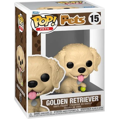 Funko POP! Pets: Pets - Golden Retriever #15 Vinyl Figure
