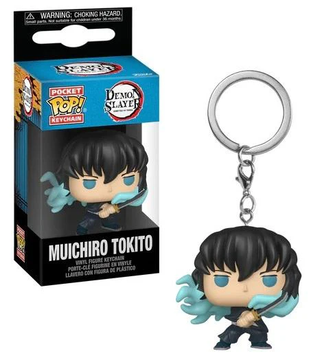 Funko POP! Pocket Keychain: Demon Slayer - Muichiro Tokito Vinyl Figure Keychain