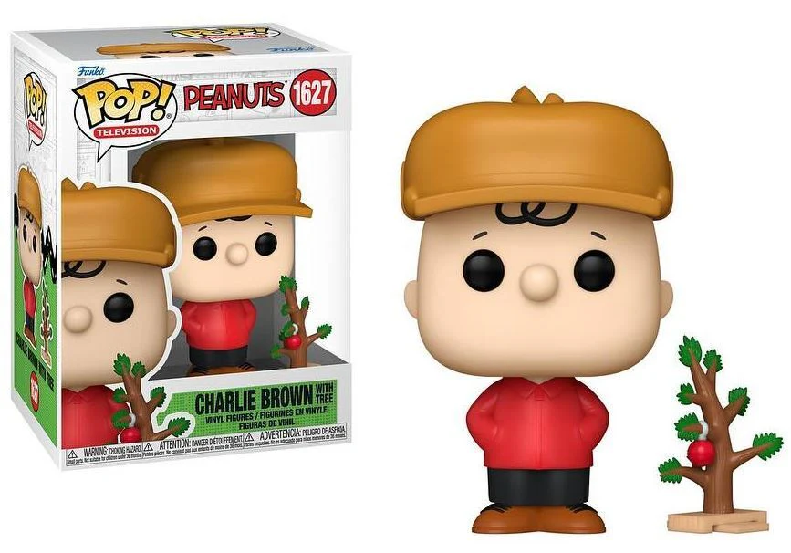 Funko POP! Television: Peanuts - Charlie Brown with Tree #1627 Vinyl Figure