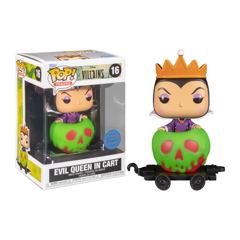 Funko POP! Trains: Disney Villains - Evil Queen In Cart #16 Vinyl Figure