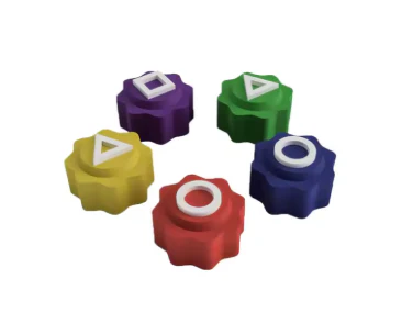 Gonggi Game 5pc Set in Generic Packaging (Korean Game Stone Catching Toy, Gong Gi like in Squid Korean Jacks Games)
