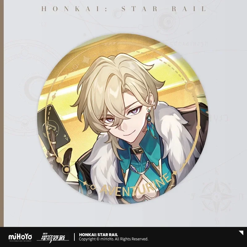 Honkai: Star Rail Official Character Pin Series 6 Aventurine