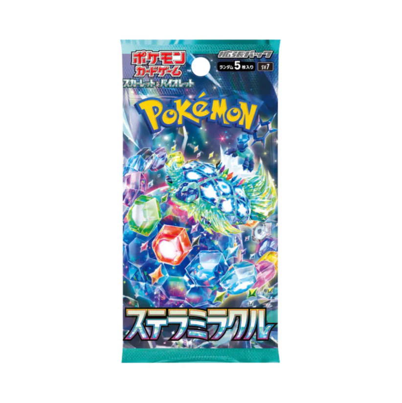 (Japanese) Pokemon Scarlet & Violet: Stellar Miracle sv7 Booster Pack