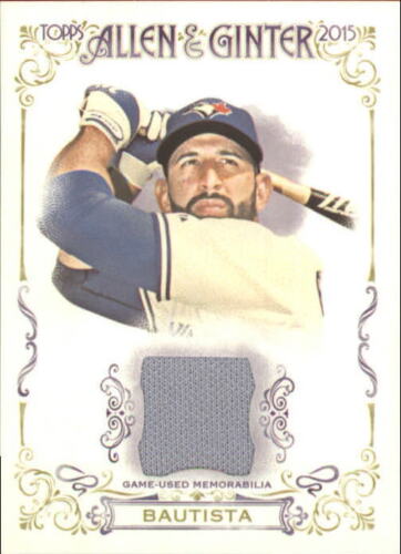 Jose Bautista - Toronto Blue Jays - Game-Used Worn Swatch Relic Jersey Memorabilia Card - Sports Card Single (Randomly Selected, May Not Be Pictured) - Image 3