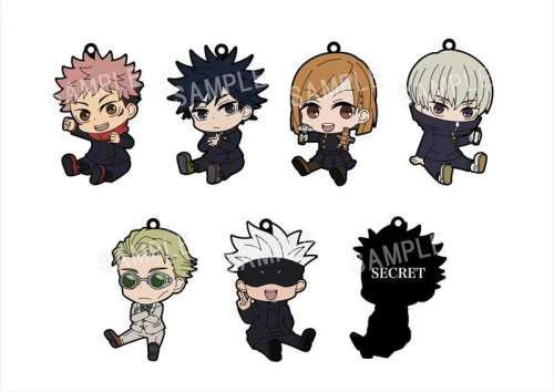Jujutsu Kaisen Petanko Trading Rubber Strap Box