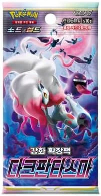 (Korean) Pokemon Sword & Shield: Dark Phantasma S10a Booster Pack