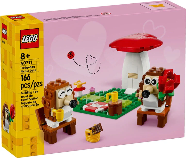 LEGO® Hedgehog Picnic (40711) - Building Toy (166 Pieces)