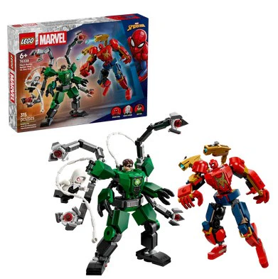 LEGO® Marvel #76338 Mech Battle: Spider-Man vs. Doc Ock (315 Pieces)