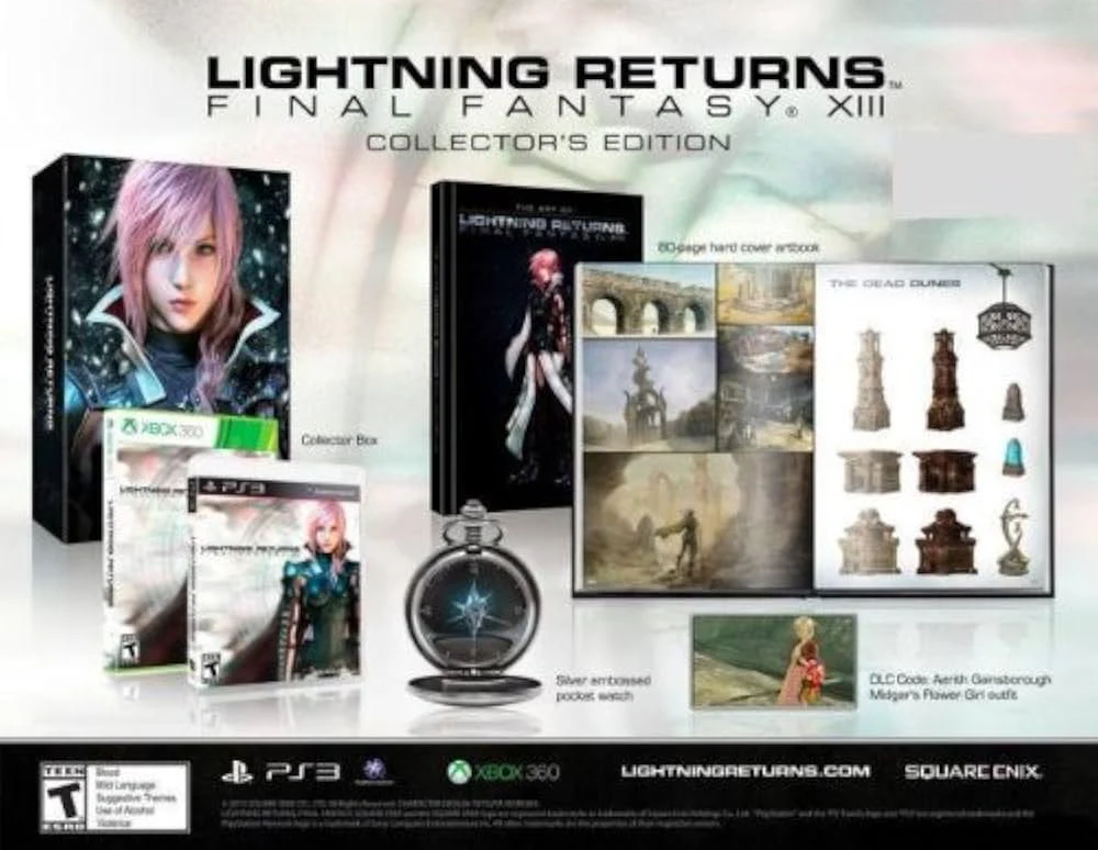 Lightning Returns: Final Fantasy XIII 13 Collectors Edition - Xbox 360 (Pre-owned)