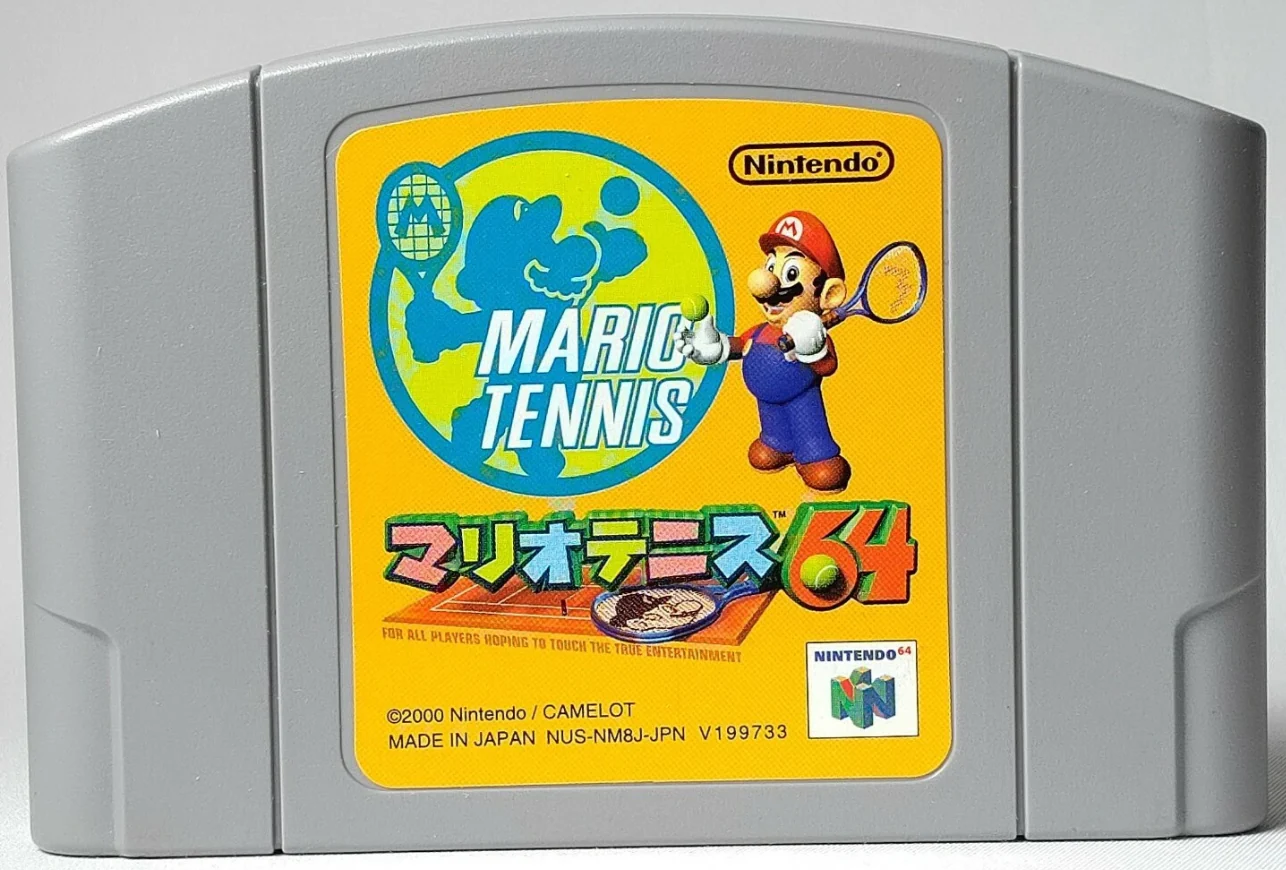 Mario Tennis Japanese Version (US Back Swap) - N64 (Pre-owned)