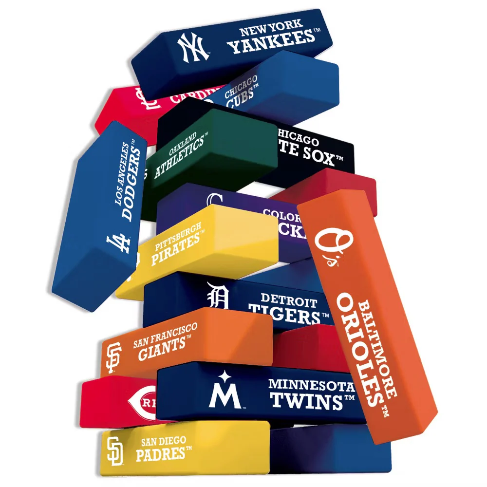 MasterPieces Classic Tumble Tower Game MLB All Teams - Image 2