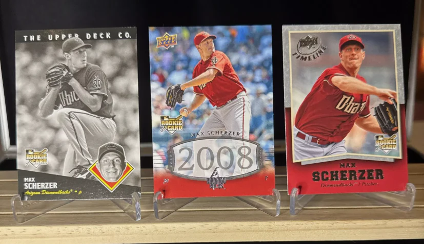 Max Scherzer - MLB Baseball - 2008 Rookie Card Single (1x Randomly Selected RC, May Not Be Pictured)
