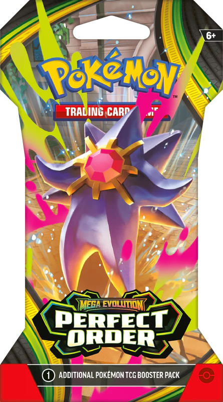 Pokemon Mega Evolution: Perfect Order (ME03) Sleeved Booster Pack