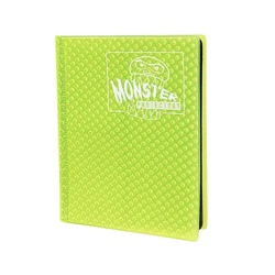 Monster Protectors: 4 Pocket Binder Portfolio - Holofoil Highligher Yellow