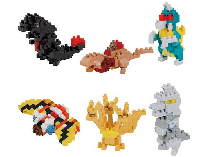 Nanoblock Mininano Series Godzilla (1 Random Blind Bag)