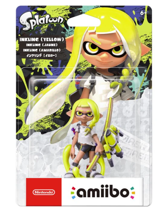 Nintendo Amiibo Splatoon - Inkling (Yellow)