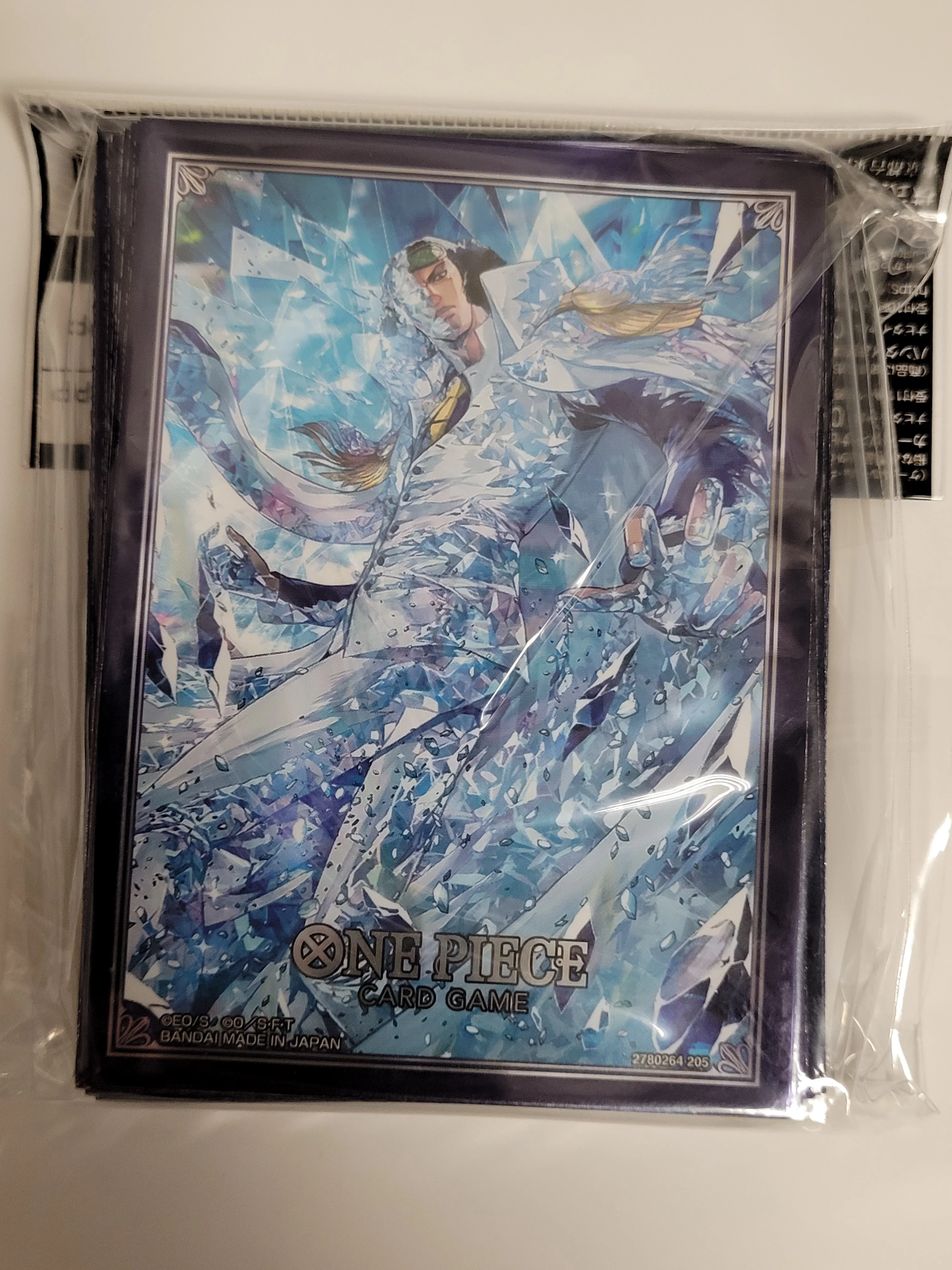 One Piece Card Game - Standard Size Sleeves Set 10 70ct - Kuzan