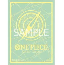 One Piece Card Game - Standard Size Sleeves Set 9 70ct - Mint Green & Lemon