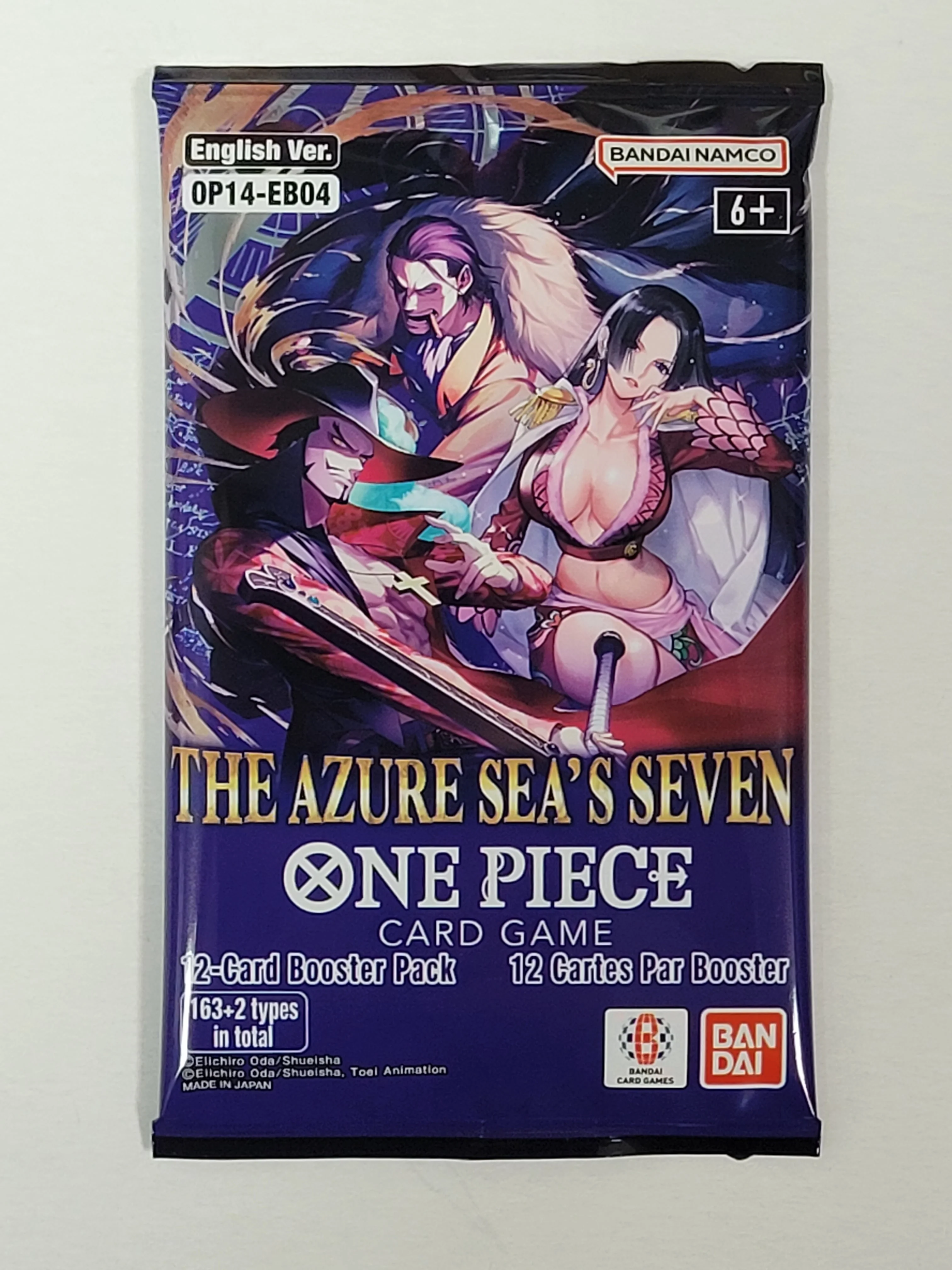 One Piece Card Game: The Azure Sea's Seven OP14 Booster Pack (Limit 6 Packs Per Person)