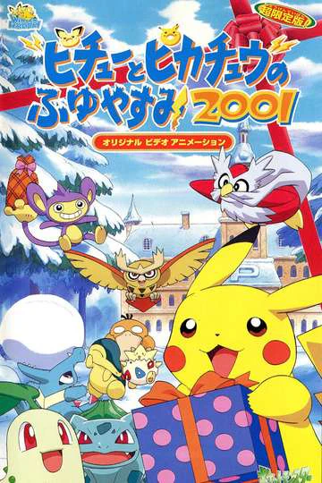 Pichu & Pikachu's Winter Vacation 2001 VHS Anime Japanese