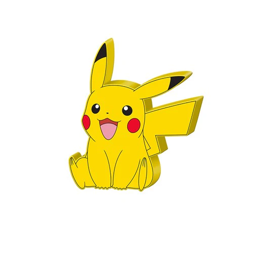 Pikachu Happy Box Wall Sign (Wear to item, marks on tail)