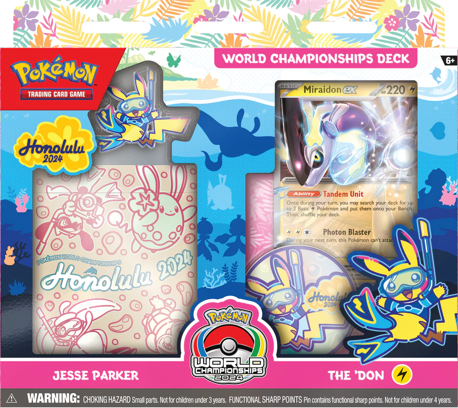 Pokemon 2024 World Championships Deck - Jesse Parker, The 'Don